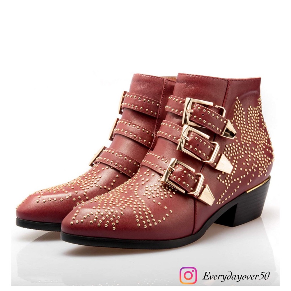 Studded bootie NWOT